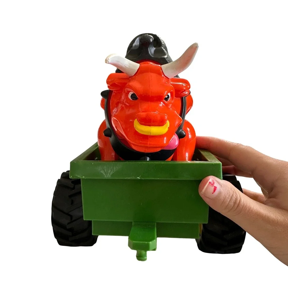 VTG John Deere Monster Treads Roundup Raging‎ Bull ERTL Sounds and Motion 90s